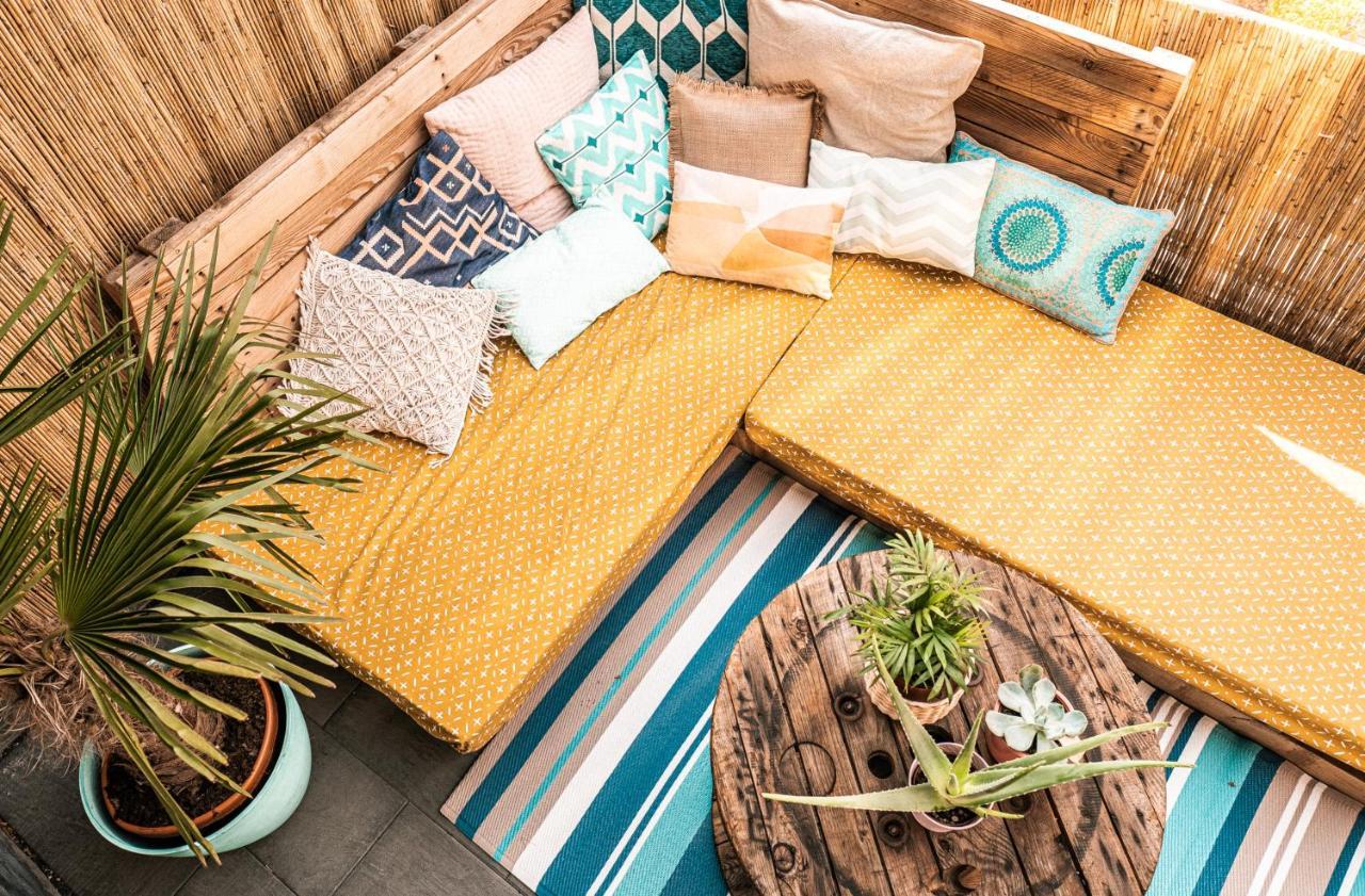 The Kalifornia I Stilvoll Mit Urlaubsfeeling I Dachterrasse I Klima Apartment Karlsruhe Ngoại thất bức ảnh