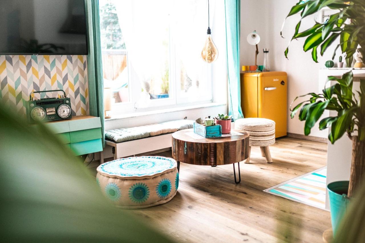The Kalifornia I Stilvoll Mit Urlaubsfeeling I Dachterrasse I Klima Apartment Karlsruhe Ngoại thất bức ảnh